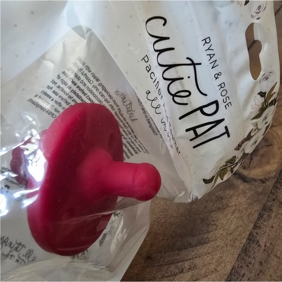 NWT Reddish Pink Ryan & Rose Cutie PAT and Cutie Clip Set - Picture 2 of 9